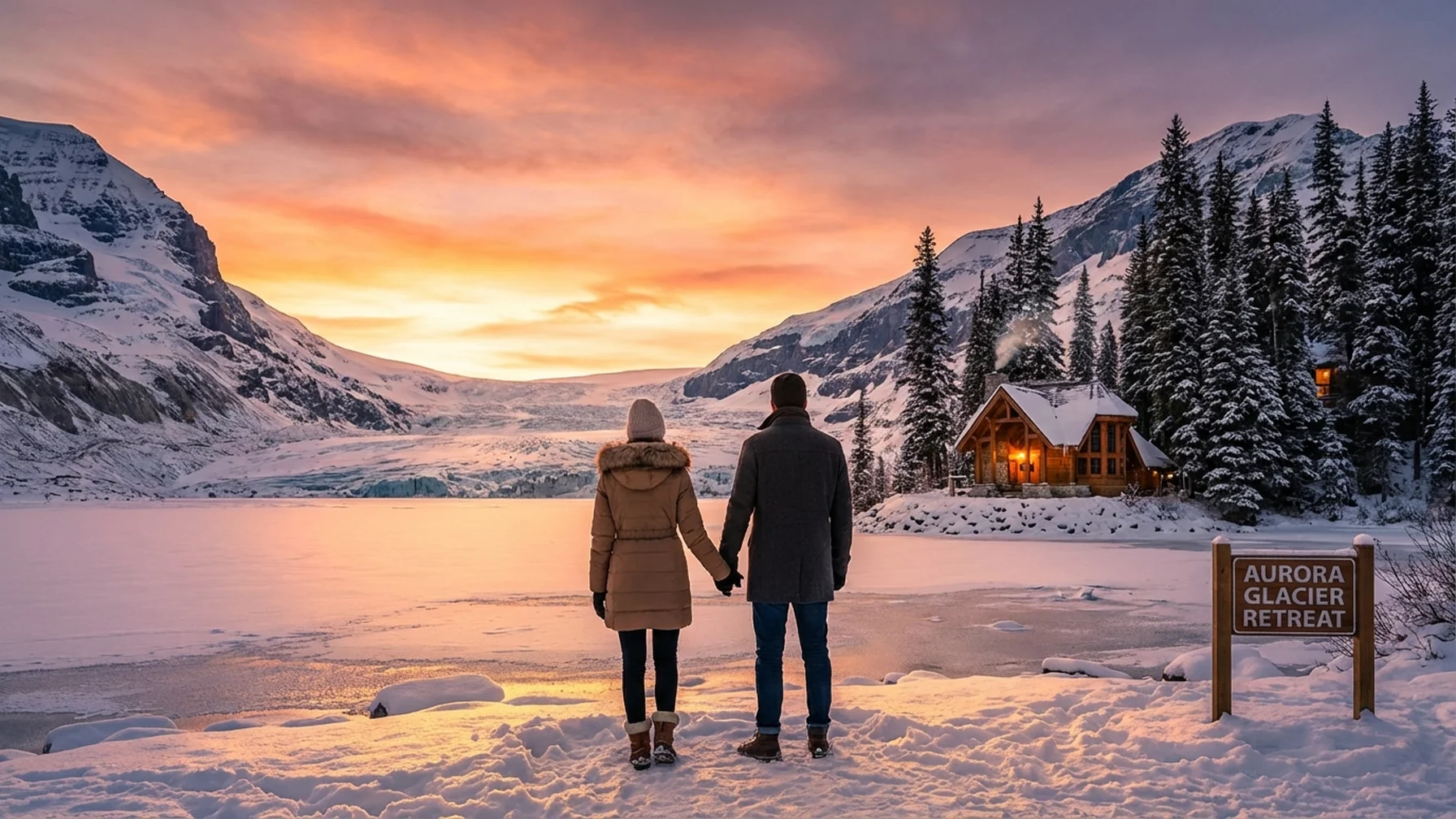 Explore the topper Romantic Glacier Retreats Worldwide