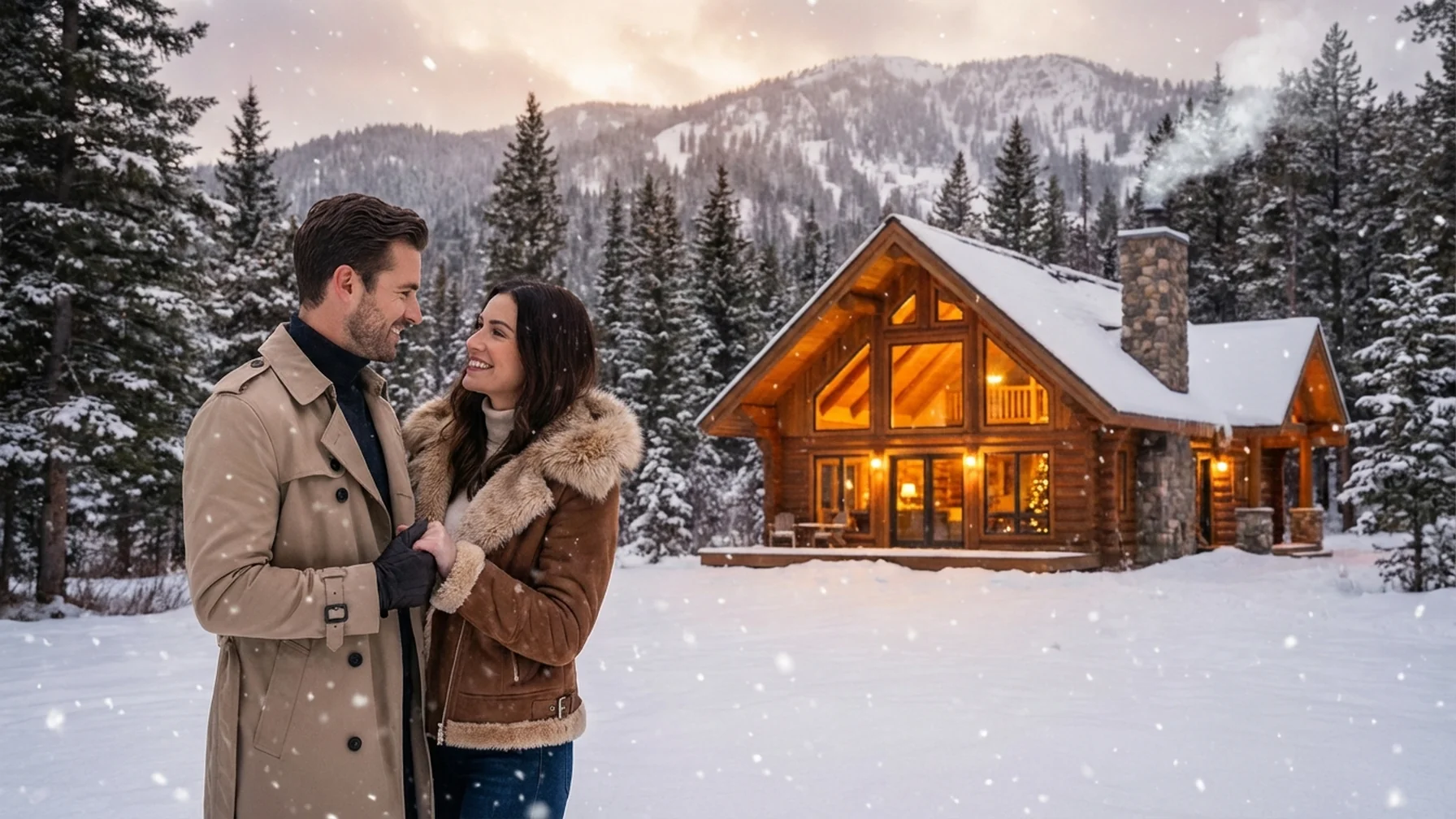 Romantic Winter pickup mind for Couples