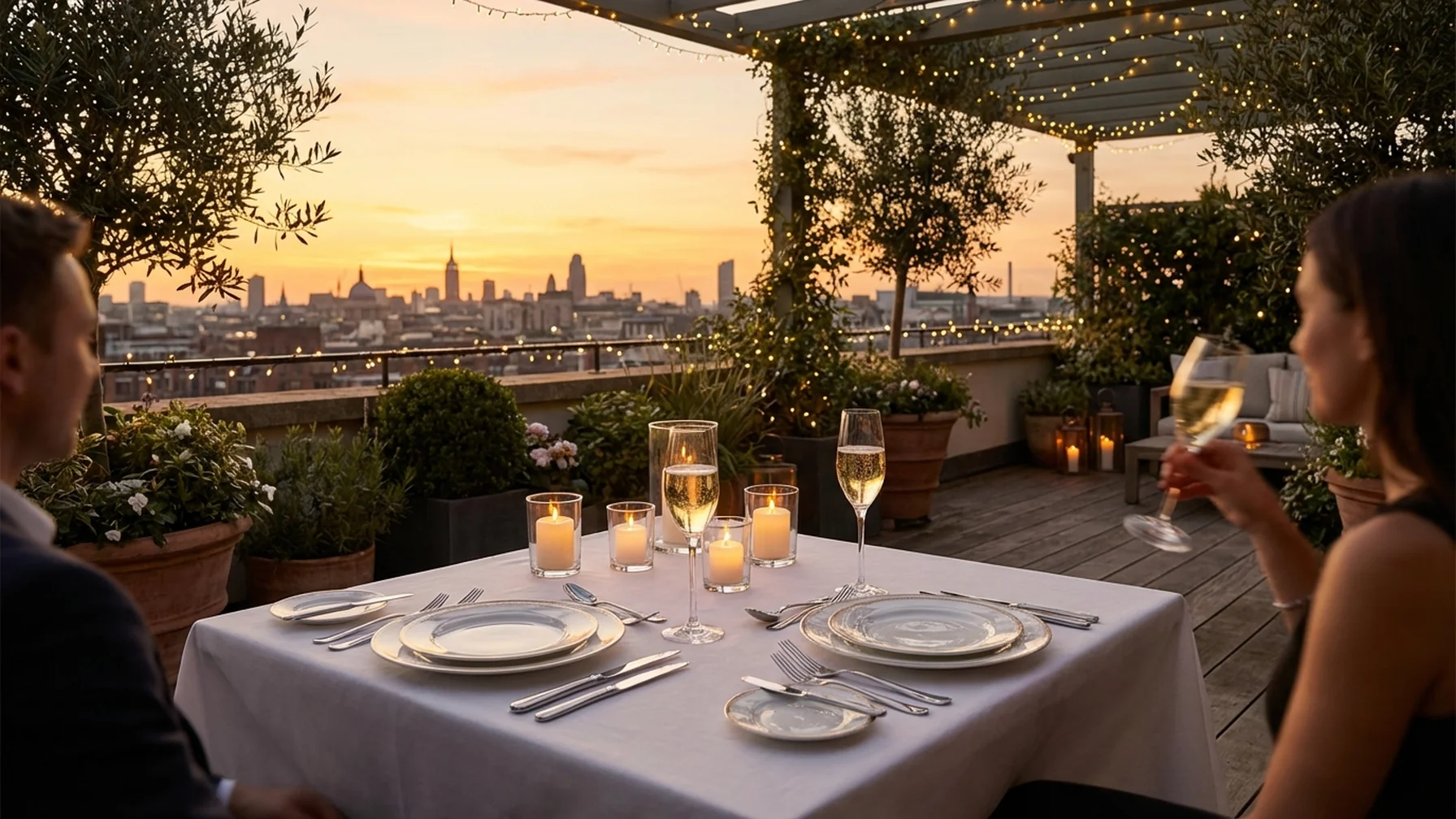 Top Romantic Rooftop Dining Experiences for Your Honeymoon and terminus Wedding